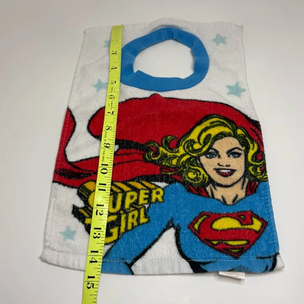 Justice League Super Girl Wonder Woman 2-pack Girls Bibs Baby Toddler Heroes